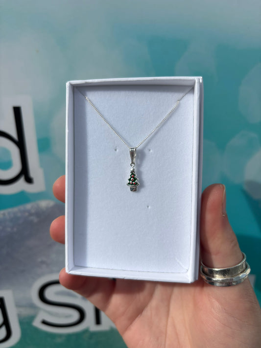 Christmas Tree Necklace