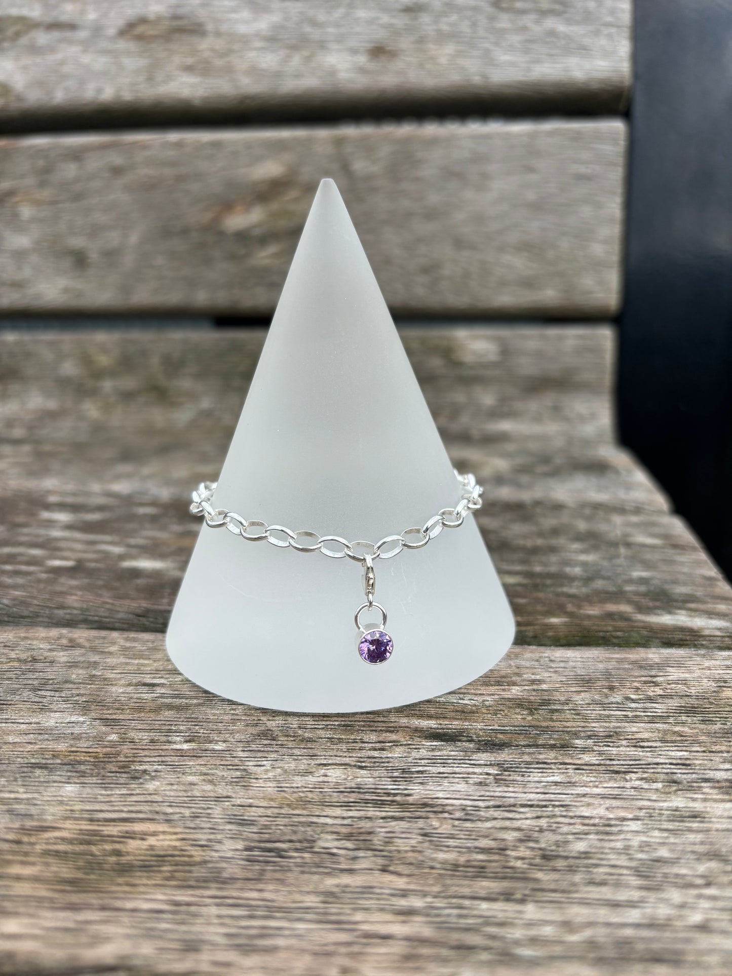 6mm Cubic Zirconia Charm