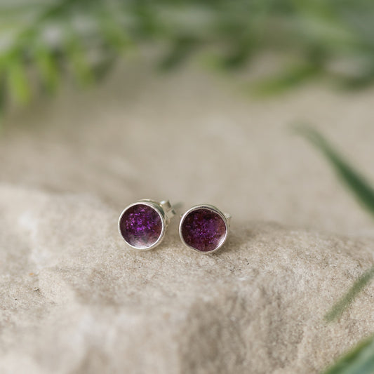 Tiny Stud Memorial Earrings