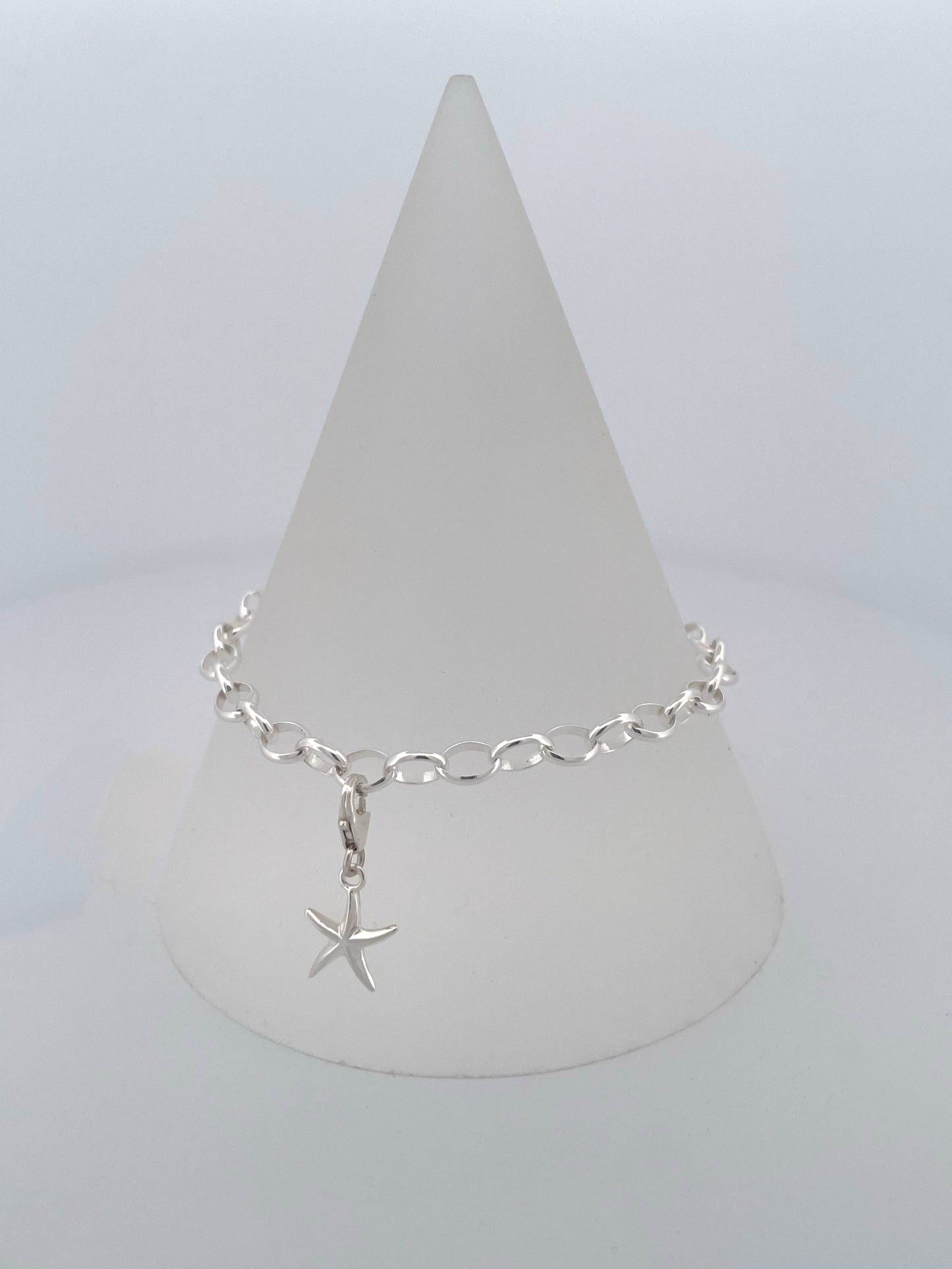 Starfish Silver Charm