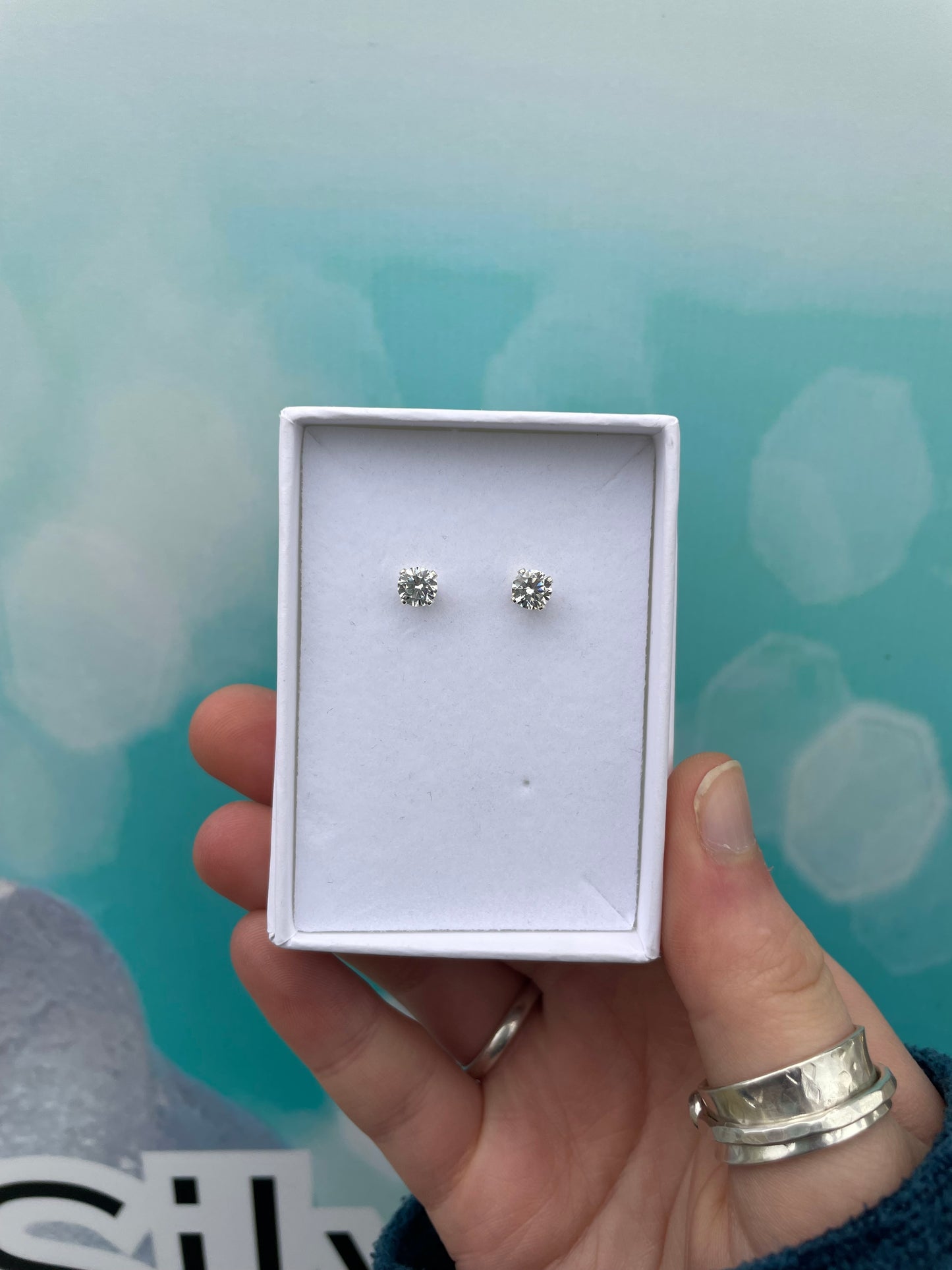 5mm Cubic Zirconia Studs