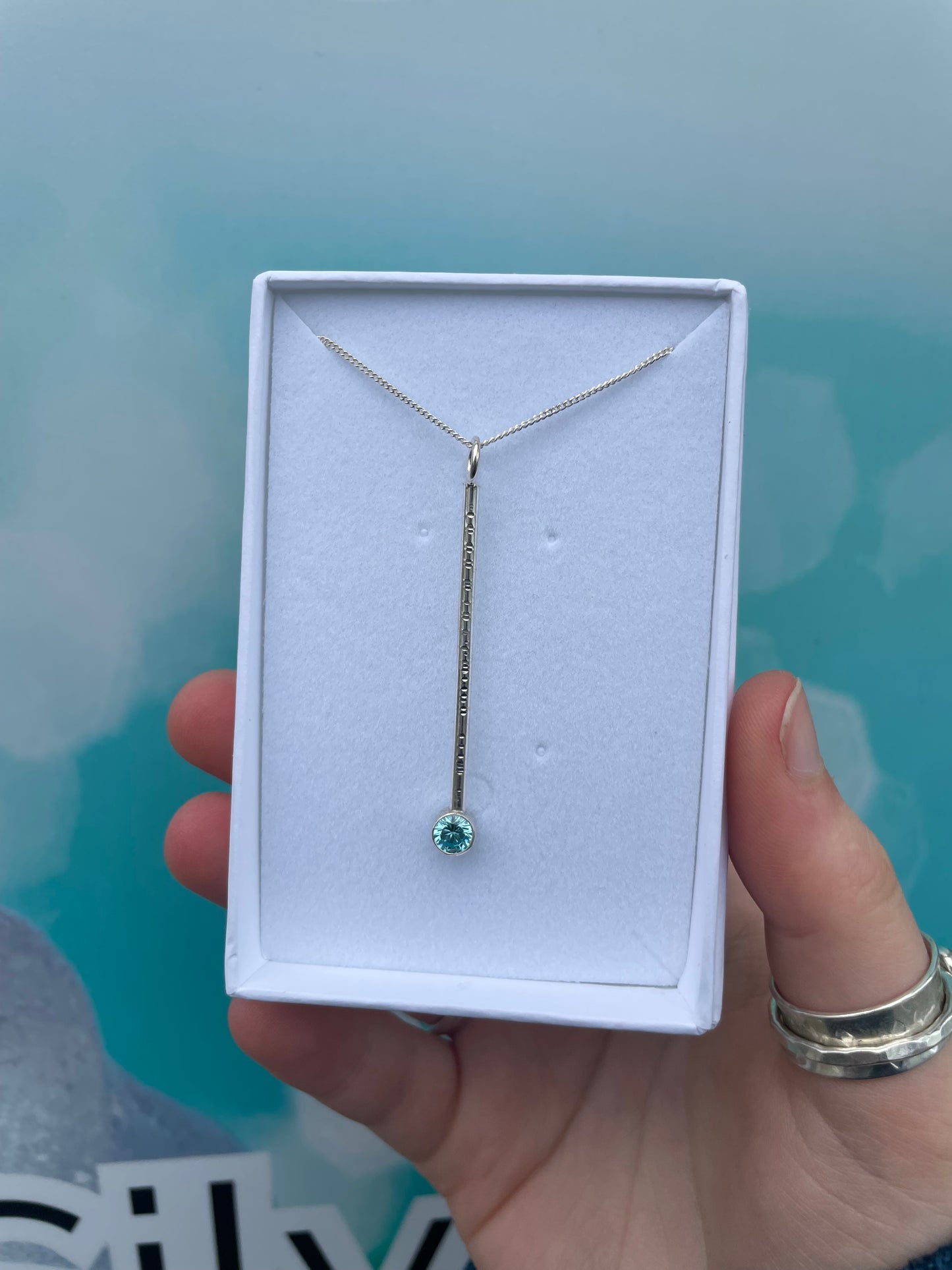 5mm Cubic Zirconia Necklace