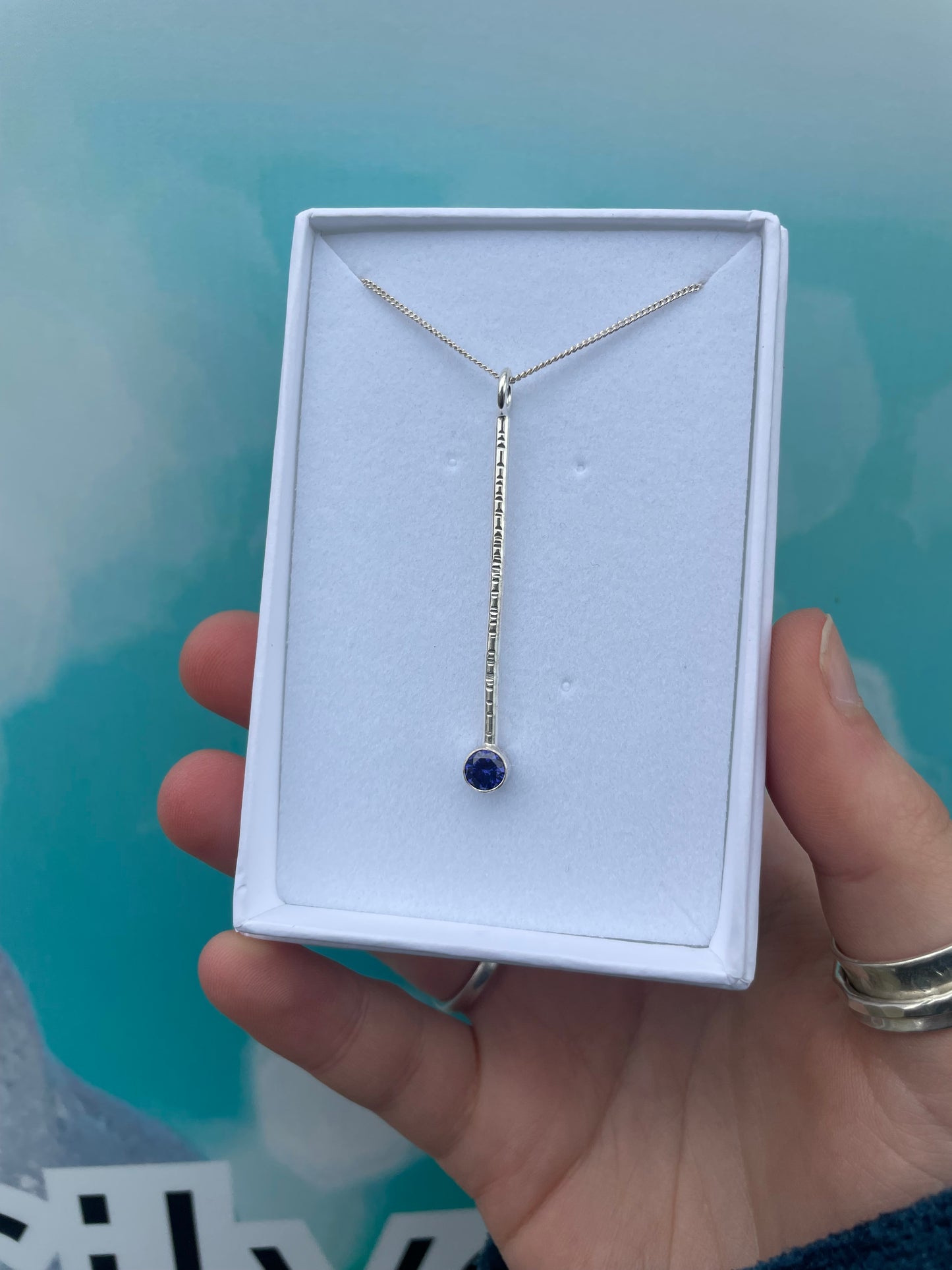 5mm Cubic Zirconia Necklace