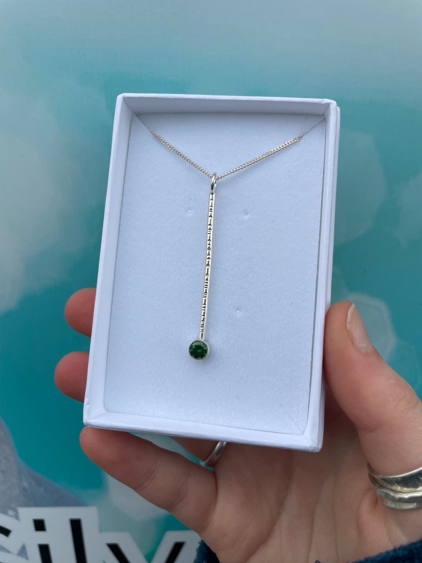 5mm Cubic Zirconia Necklace