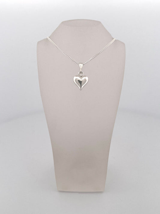 Heart Puff Necklace