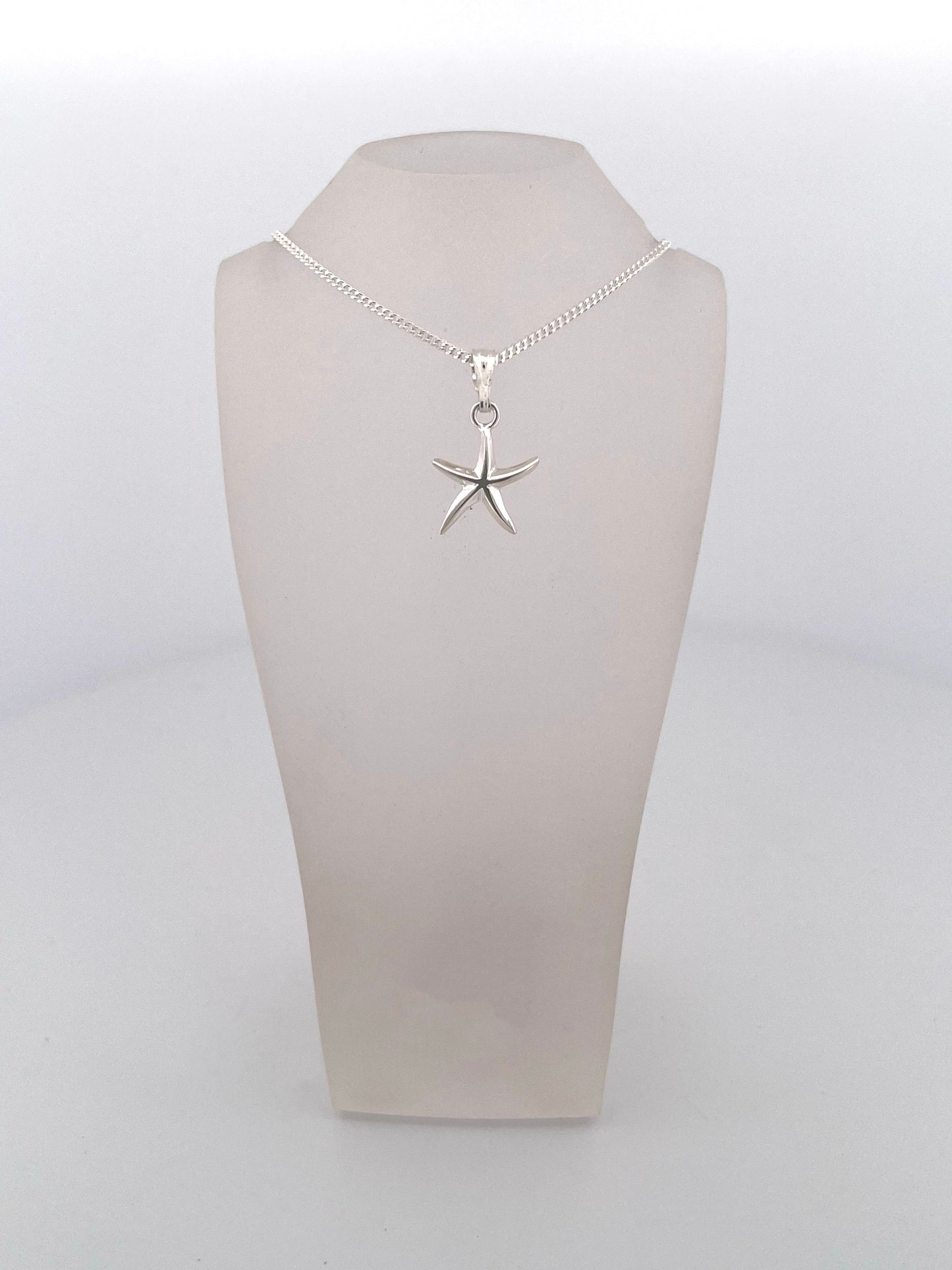 Starfish Silver Necklace