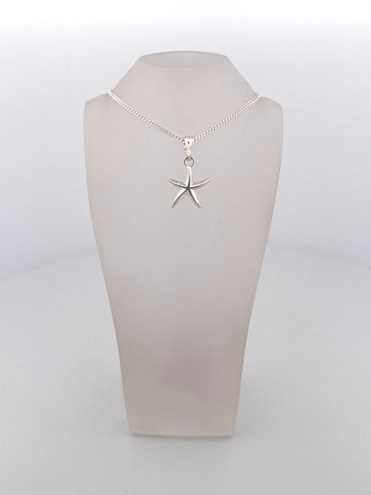 Starfish Silver Necklace
