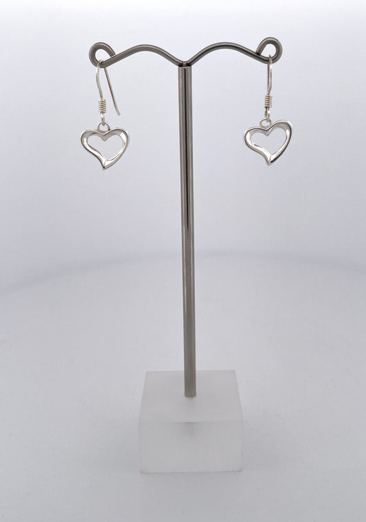 Heart Open Earrings