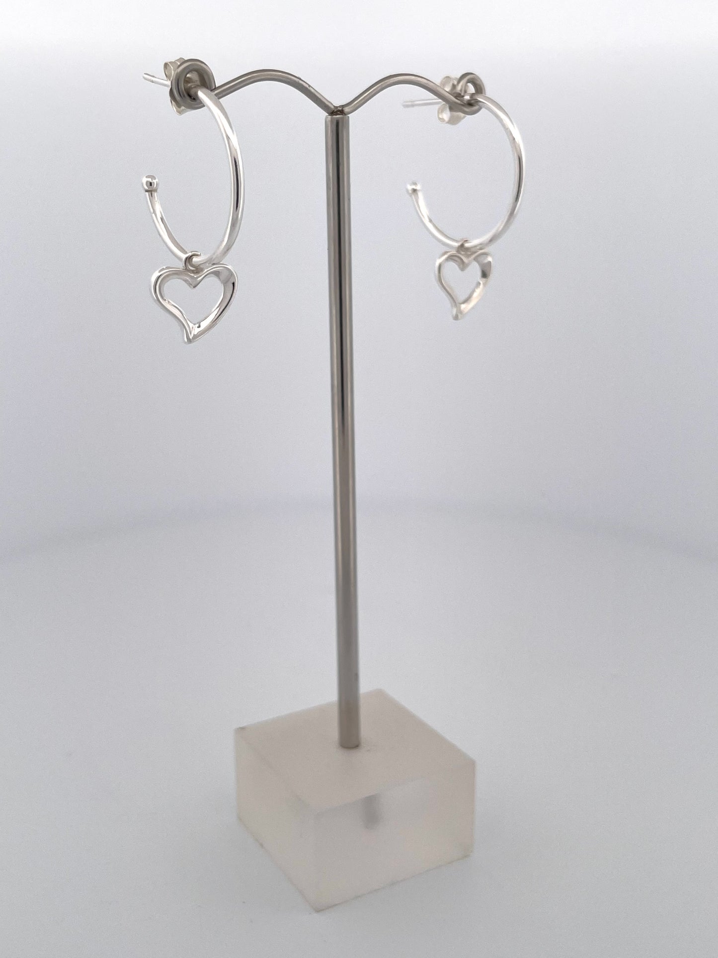 Heart Open Earrings