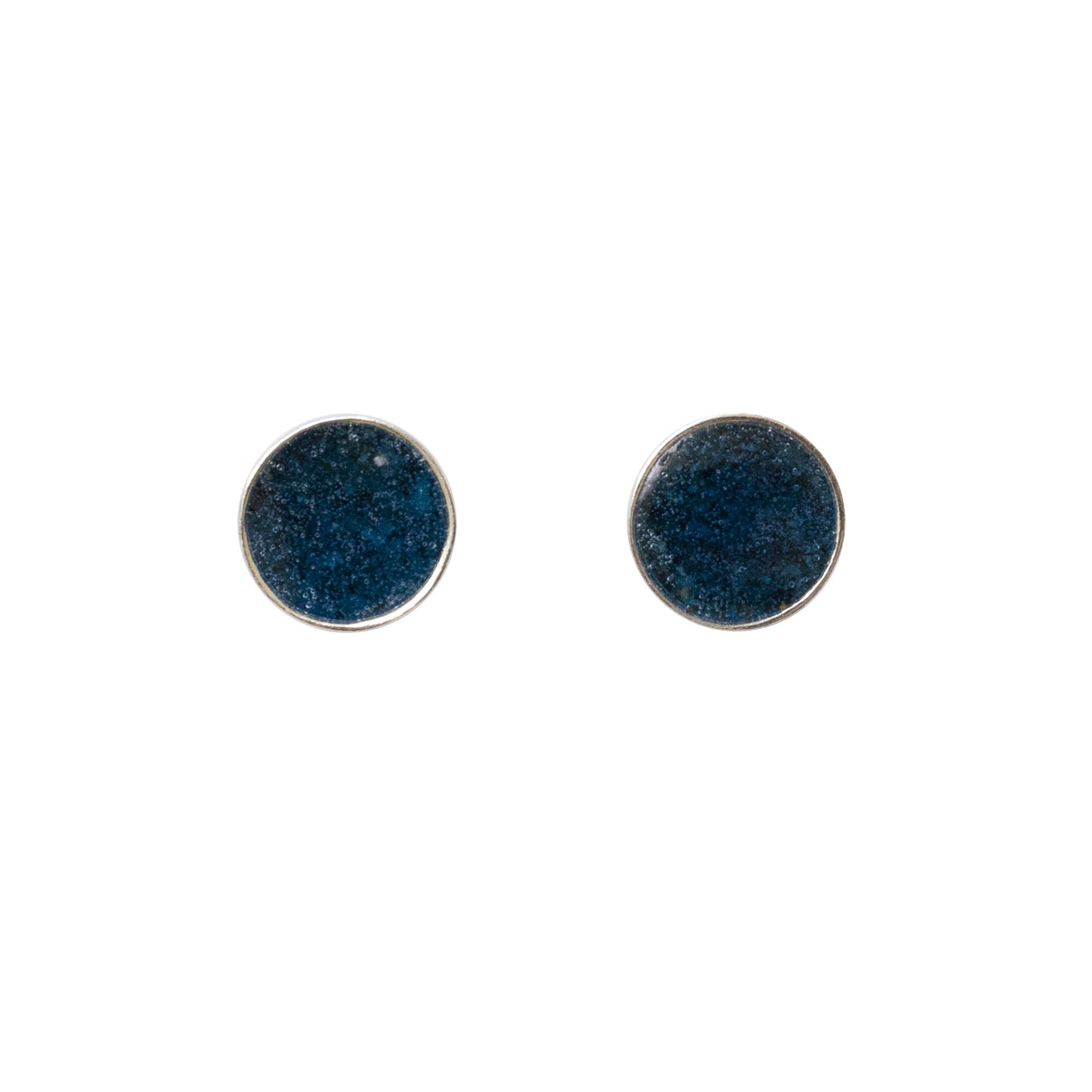 Circle Stud Memorial Earrings