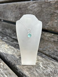 Seafoam Seaglass Necklace