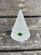 Green Seaglass Bracelet