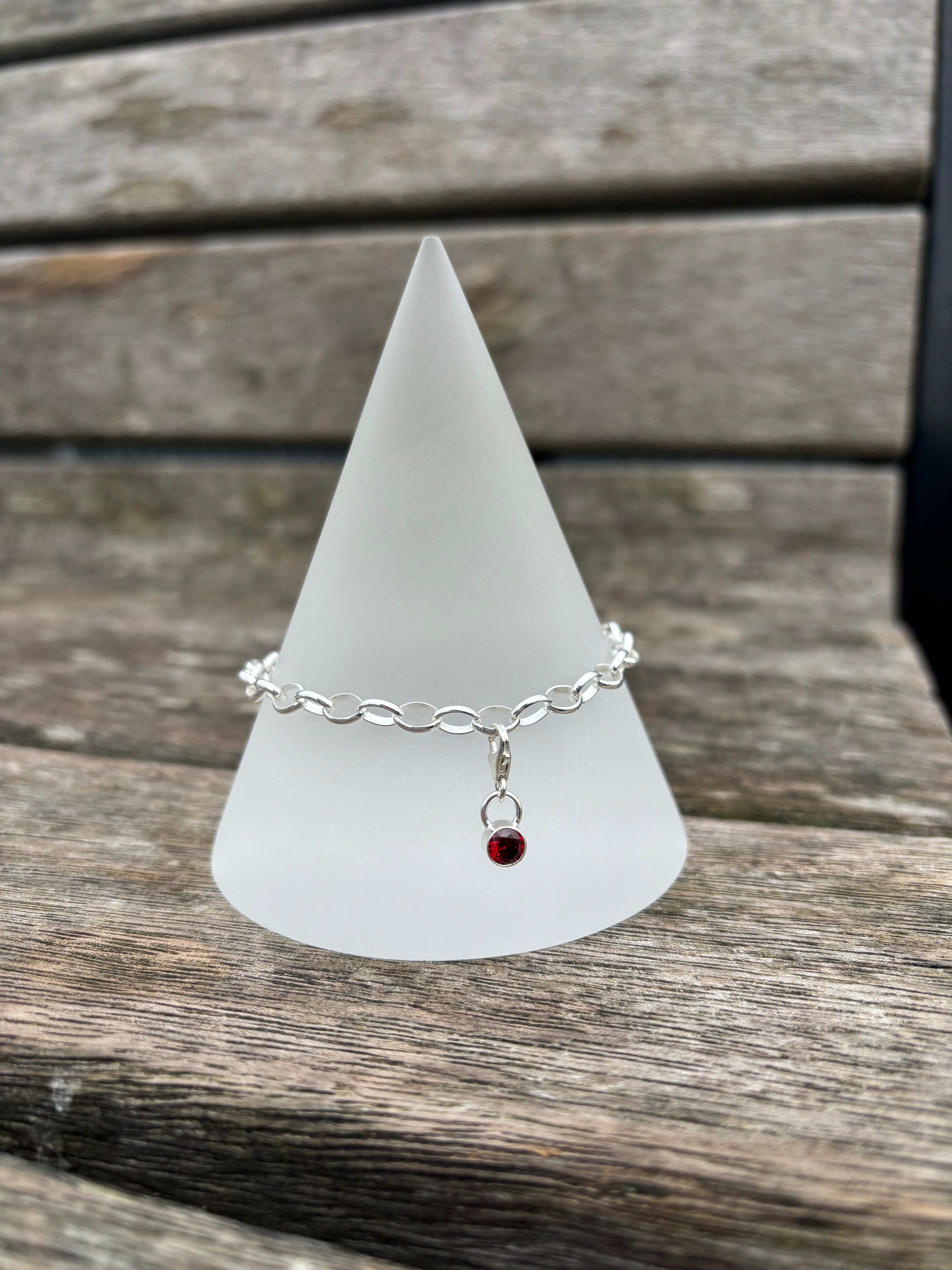 5mm Cubic Zirconia Charm