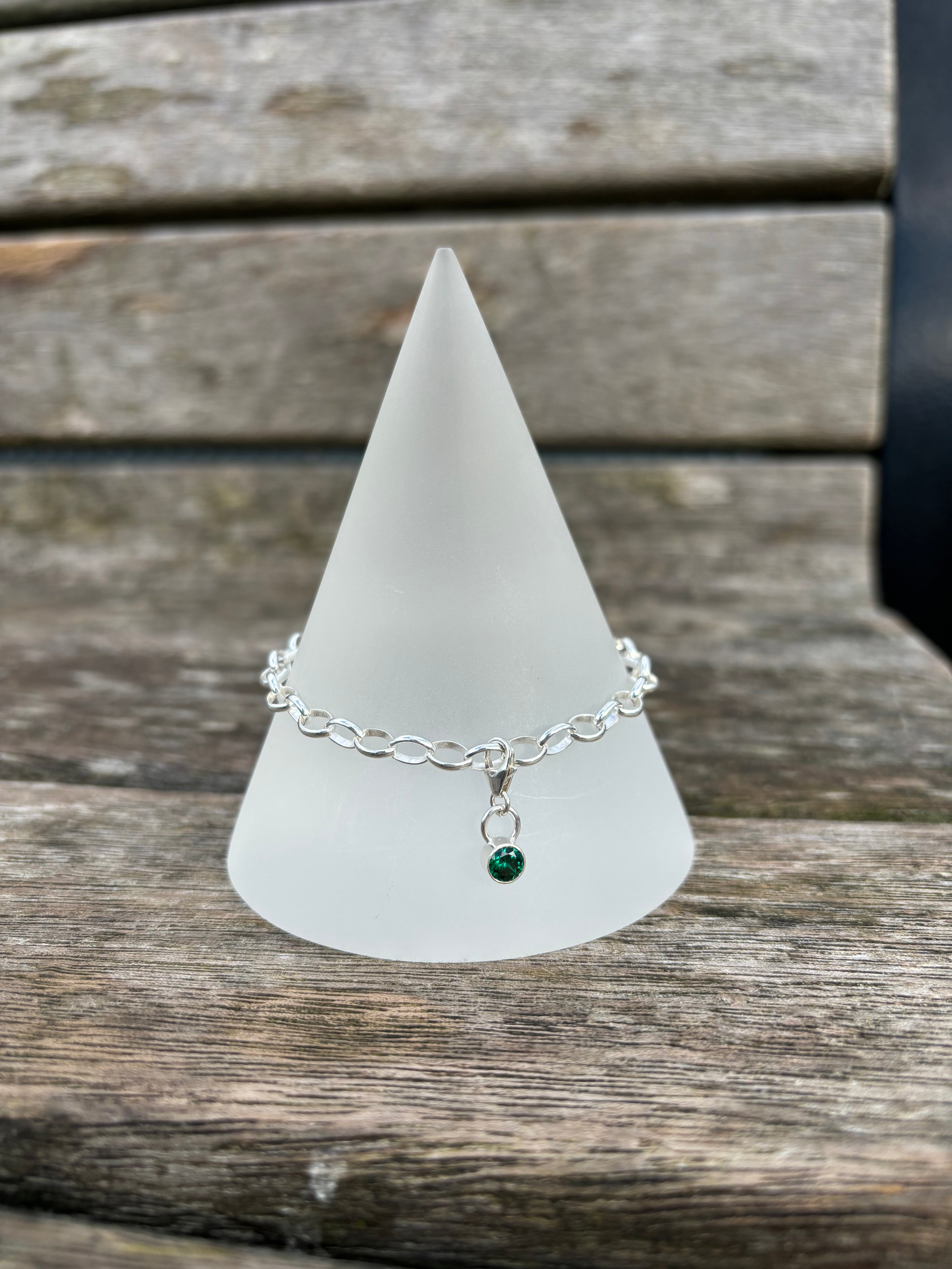 5mm Cubic Zirconia Charm