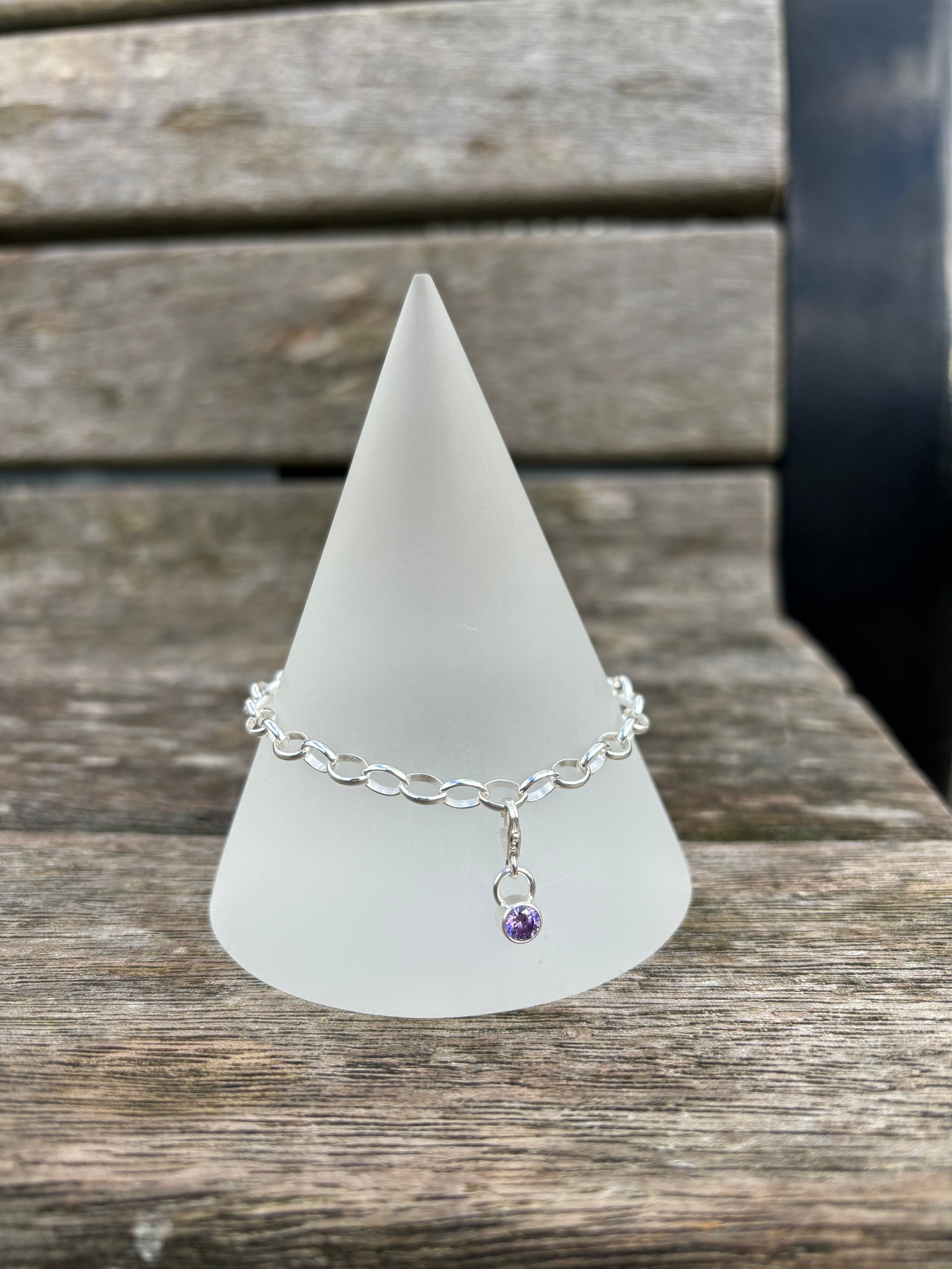 5mm Cubic Zirconia Charm