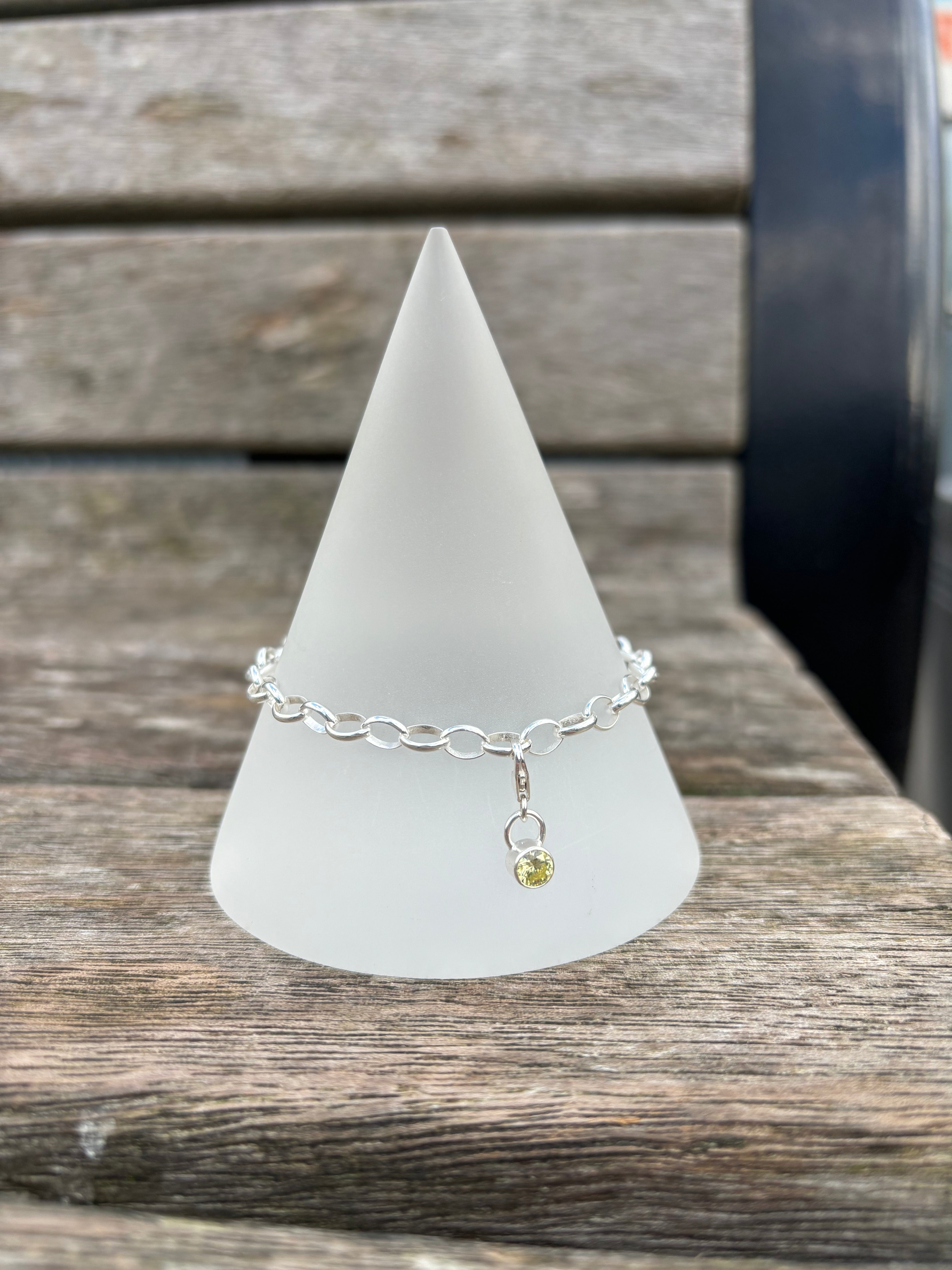 5mm Cubic Zirconia Charm