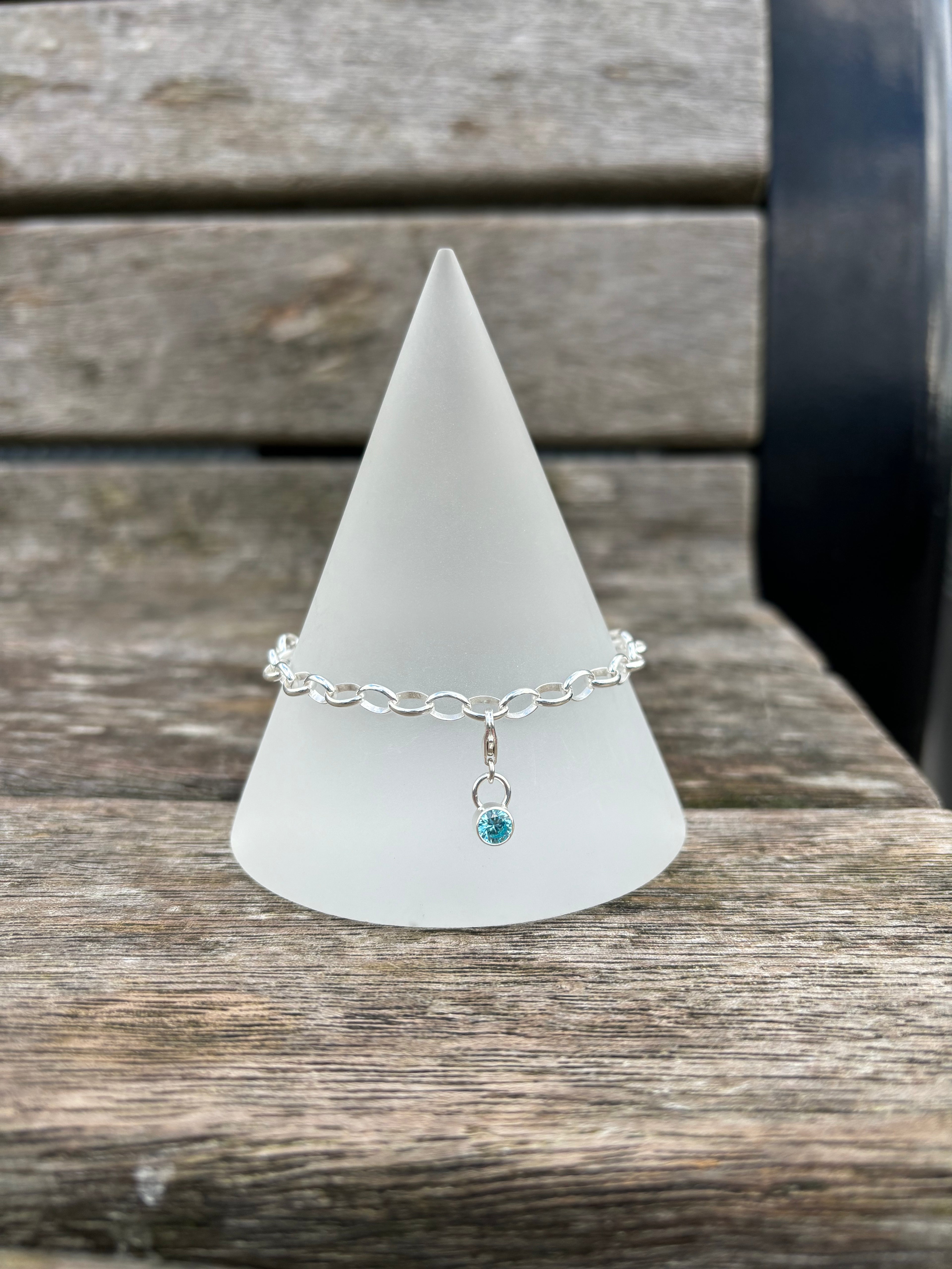 5mm Cubic Zirconia Charm