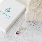 Paw Print Memorial Dangle Charm