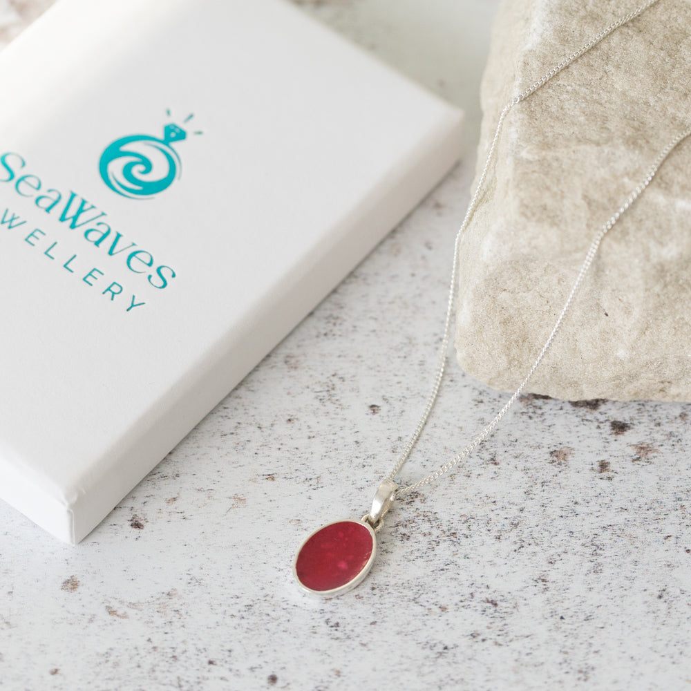 Oval Memorial Necklace