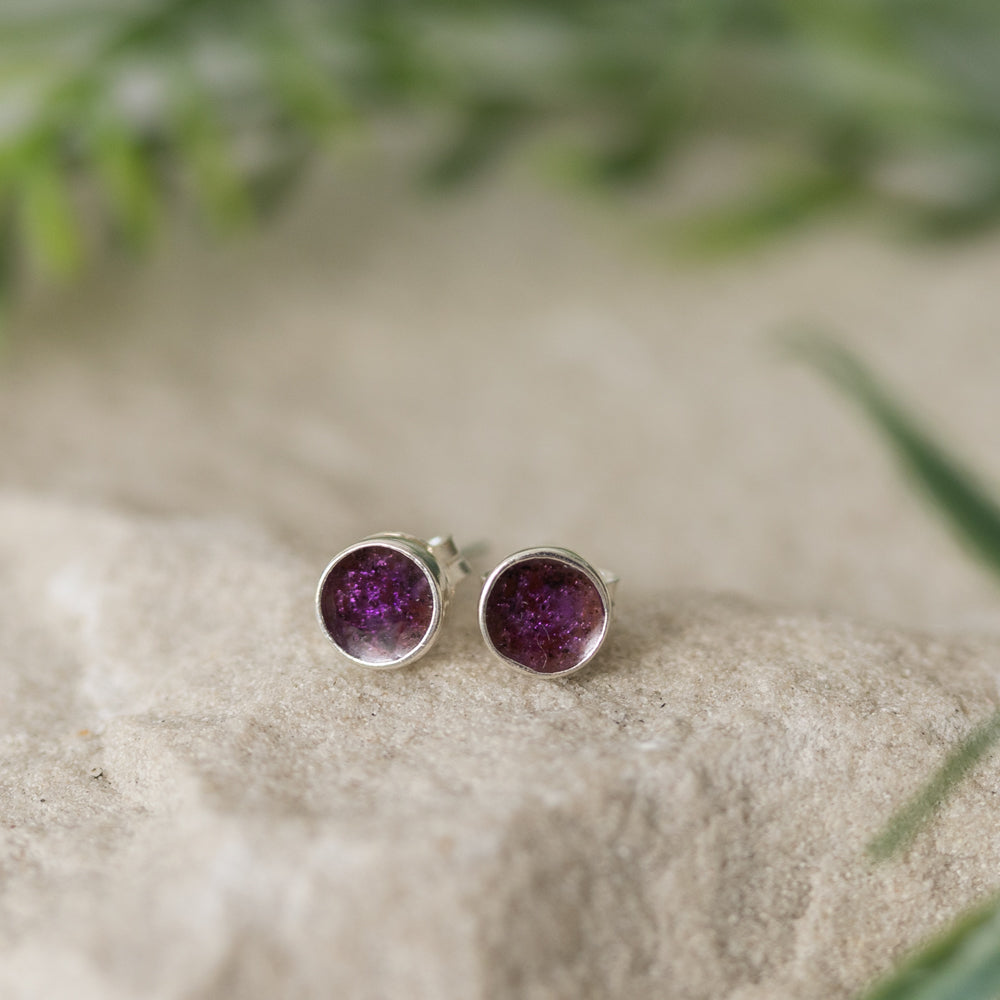 Tiny Stud Memorial Earrings