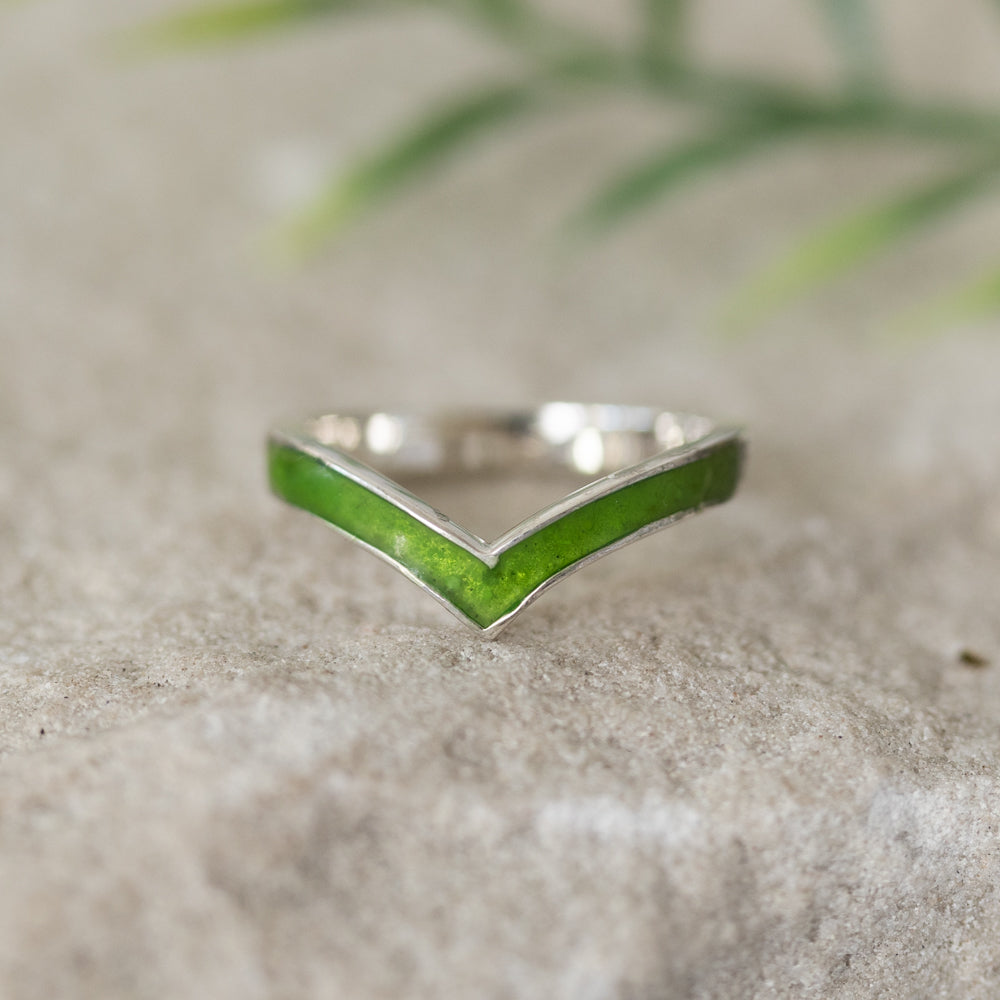 Wishbone Memorial Ring
