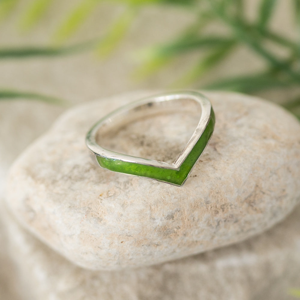 Wishbone Memorial Ring