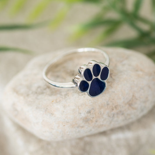 Paw Memorial Ring