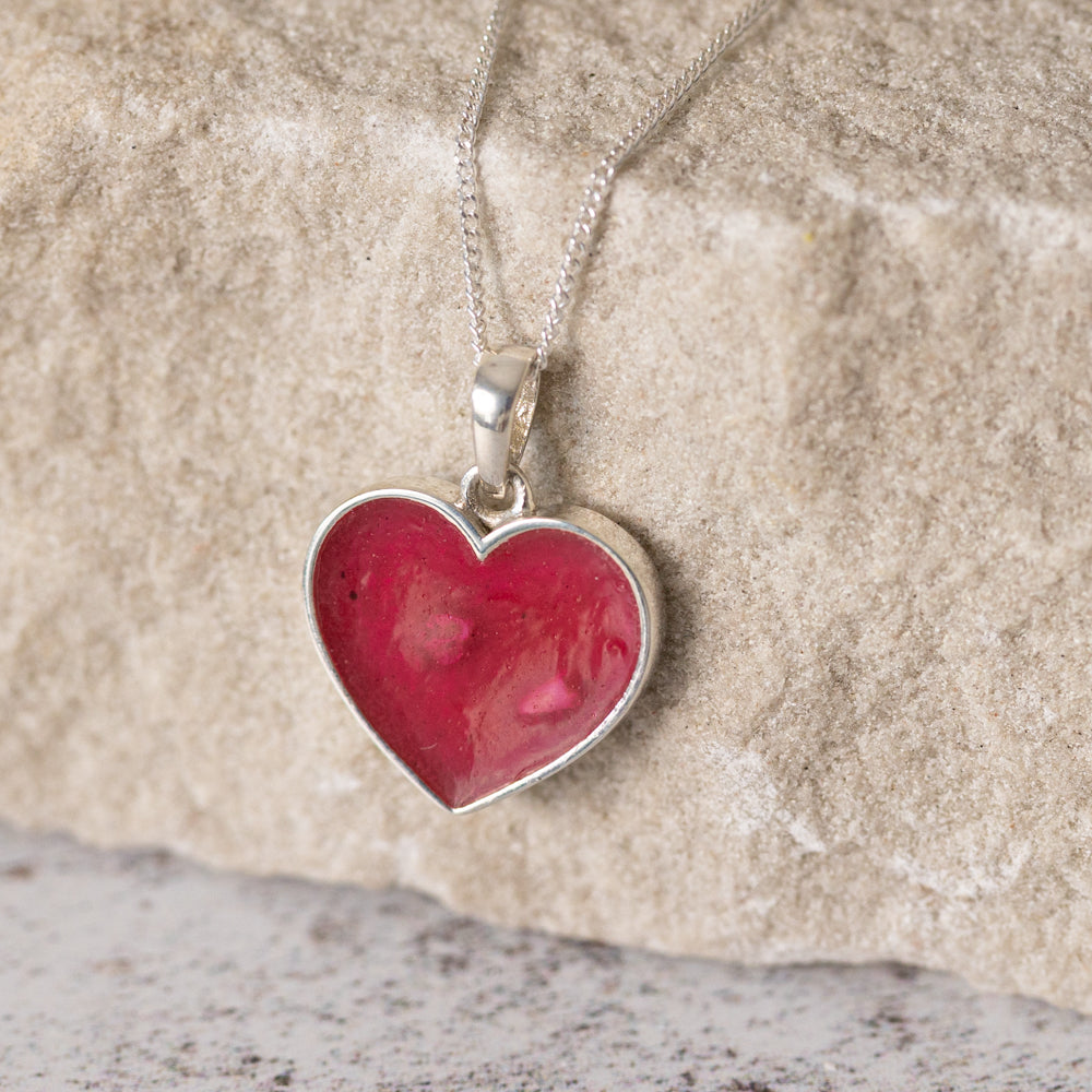 Heart Memorial Necklace