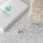 Cupid Heart Memorial Necklace