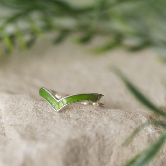 Wishbone Memorial Ring