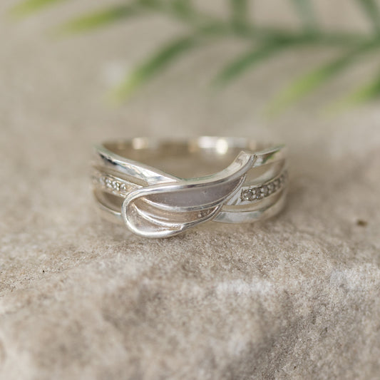 Angel Wing Memorial Ring