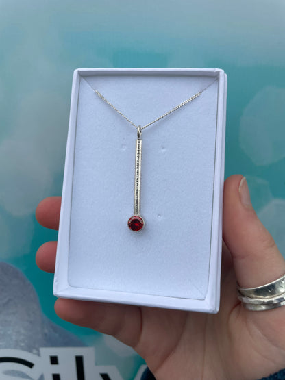 6mm Cubic Zirconia Necklace