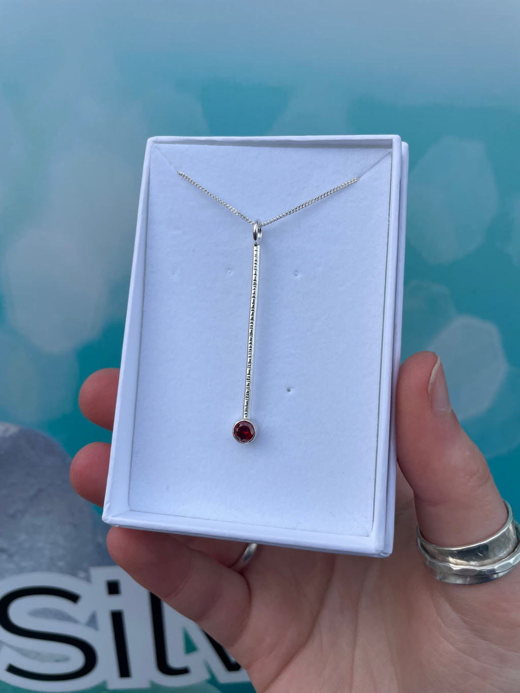 5mm Cubic Zirconia Necklace