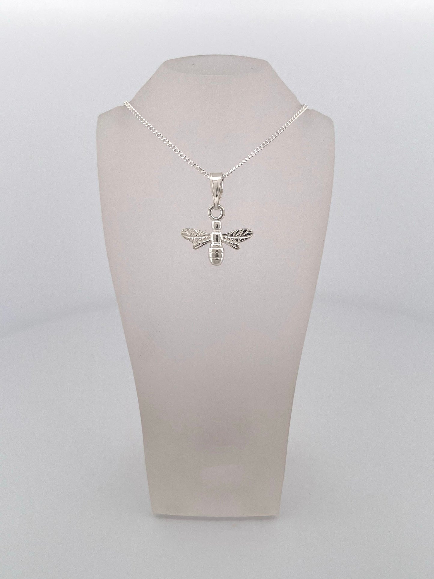 Bee Silver Necklace