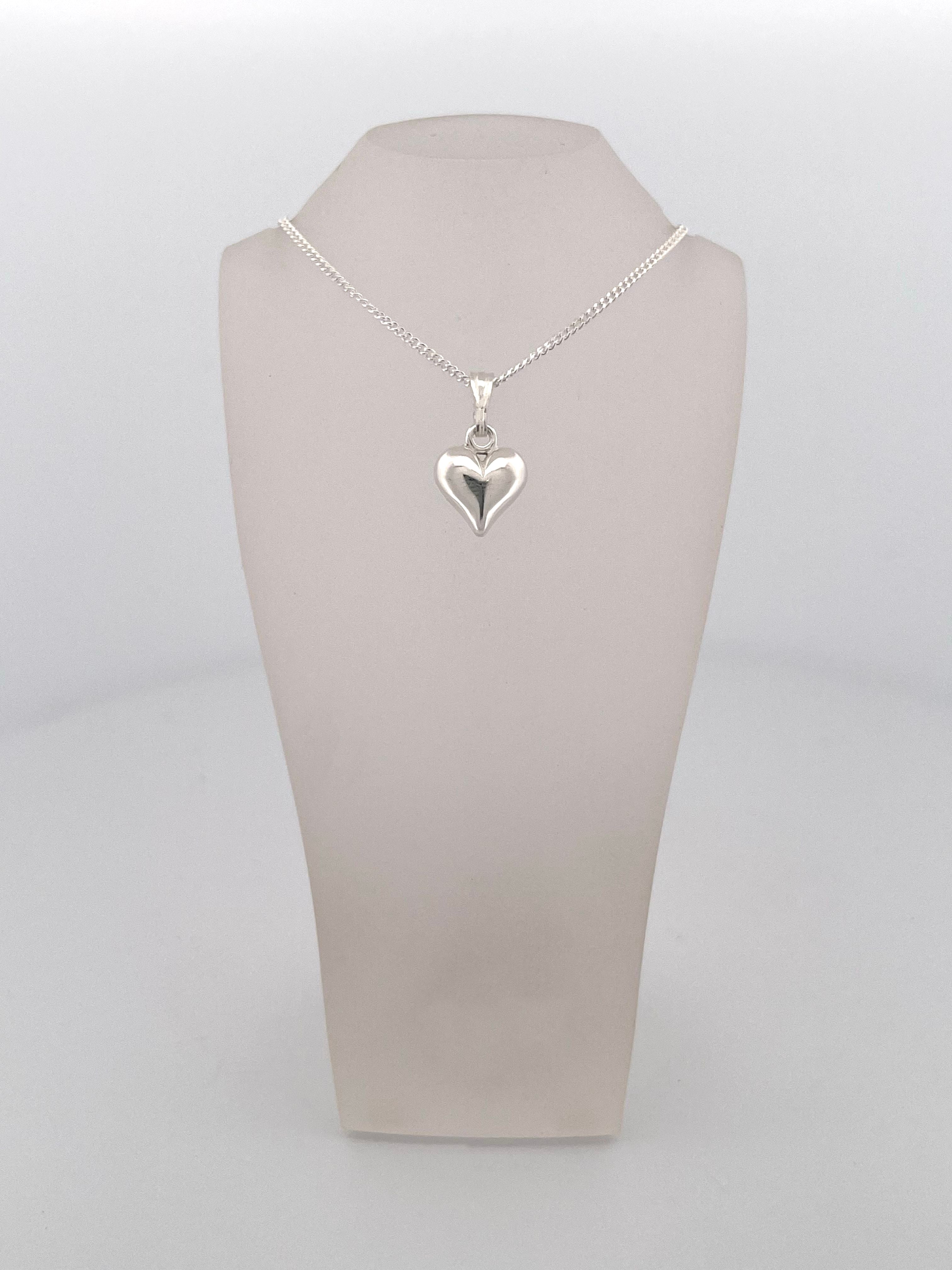 Heart Puff Necklace