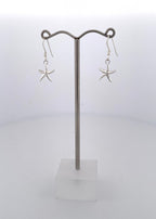Starfish Silver Earrings