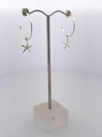 Starfish Silver Earrings