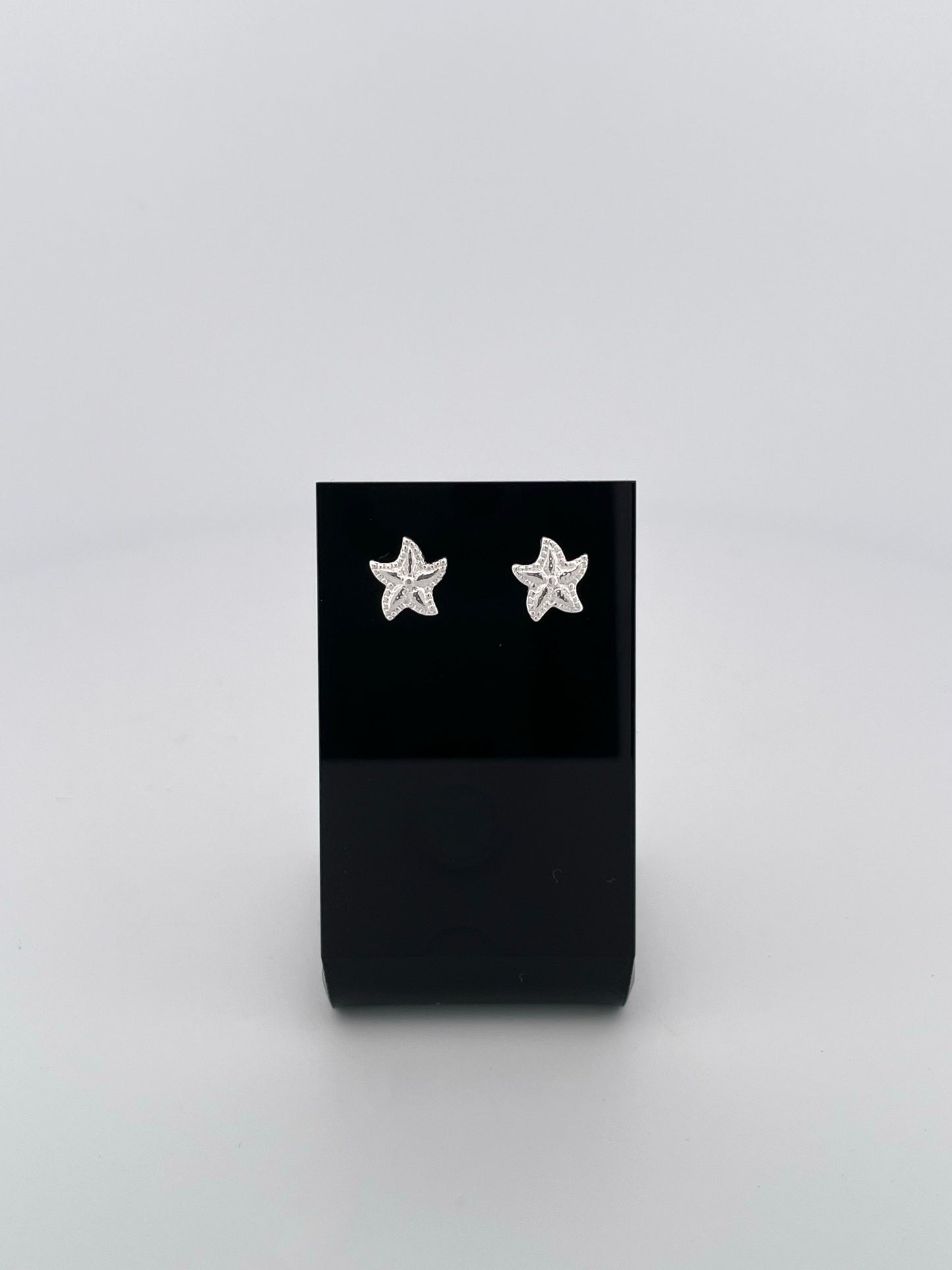 Starfish Silver Earrings