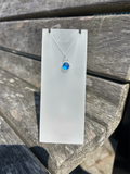 Multi Blue Seaglass Necklace