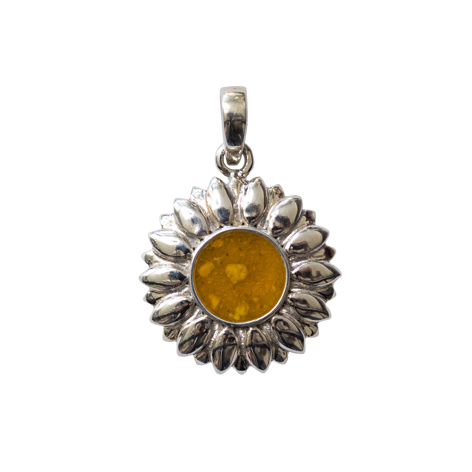 Sunflower Memorial Necklace