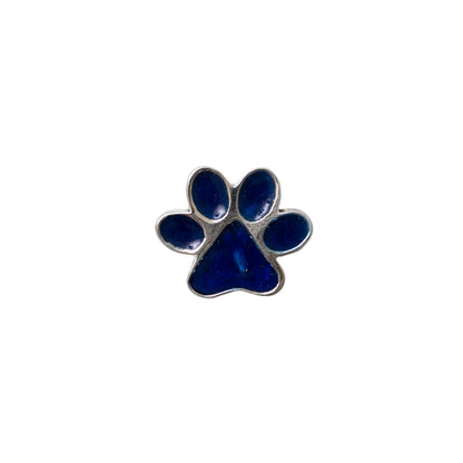 Paw Print Memorial Charm