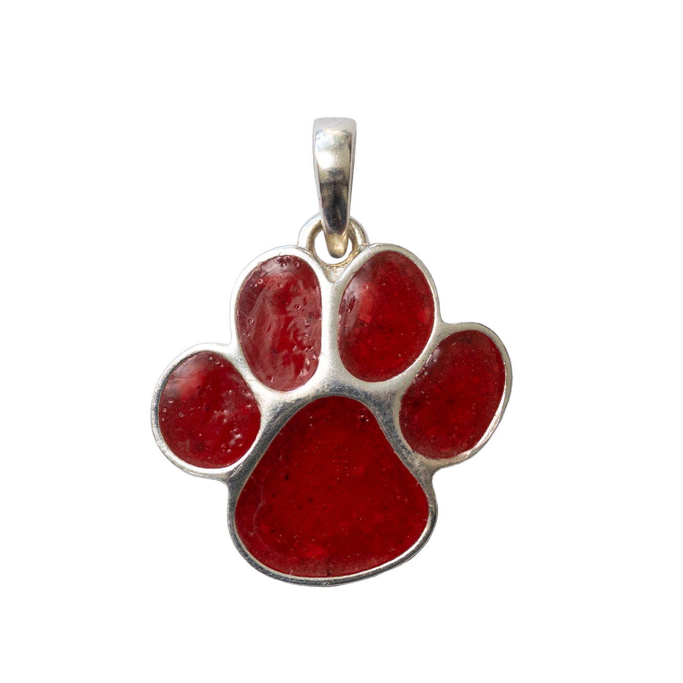 Paw Print Memorial Necklace